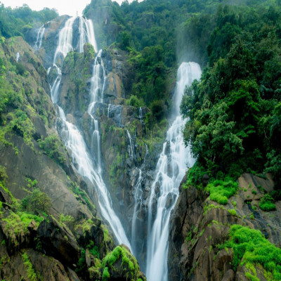 Dudhsagar Falls Mountains